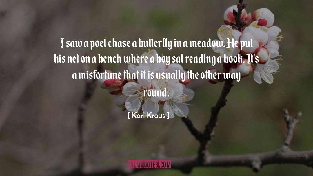 Book Reading quotes by Karl Kraus