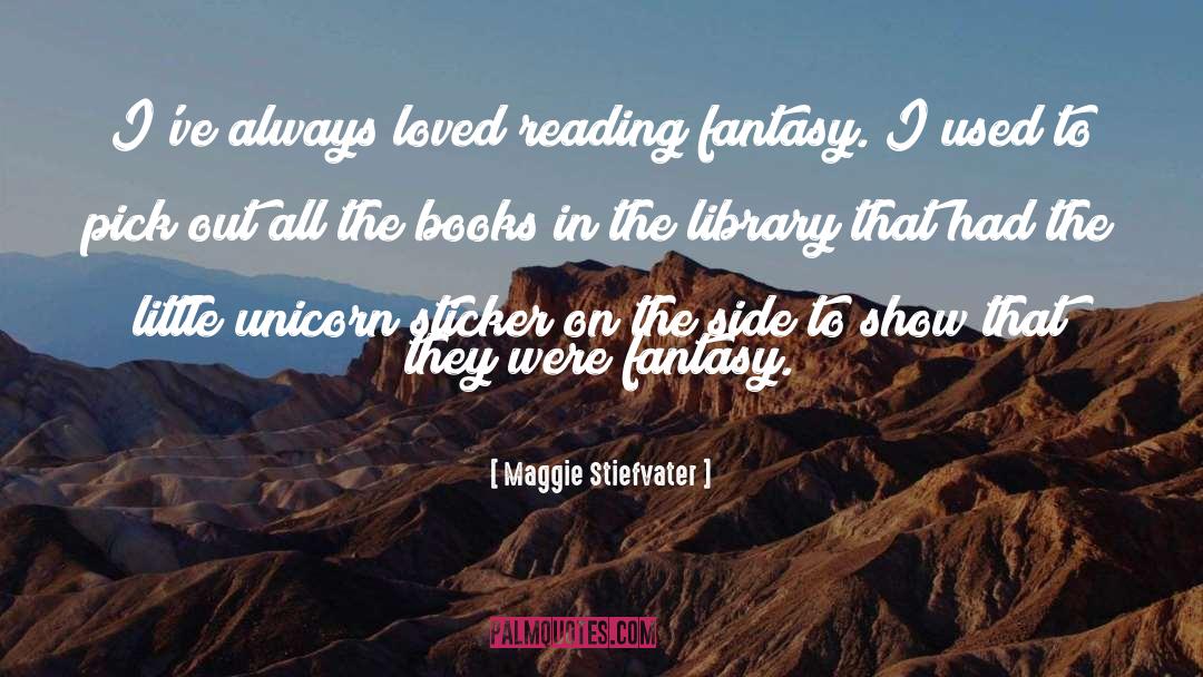 Book Reading quotes by Maggie Stiefvater