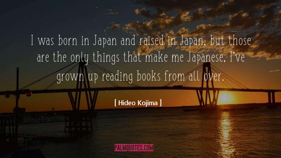 Book Reading quotes by Hideo Kojima
