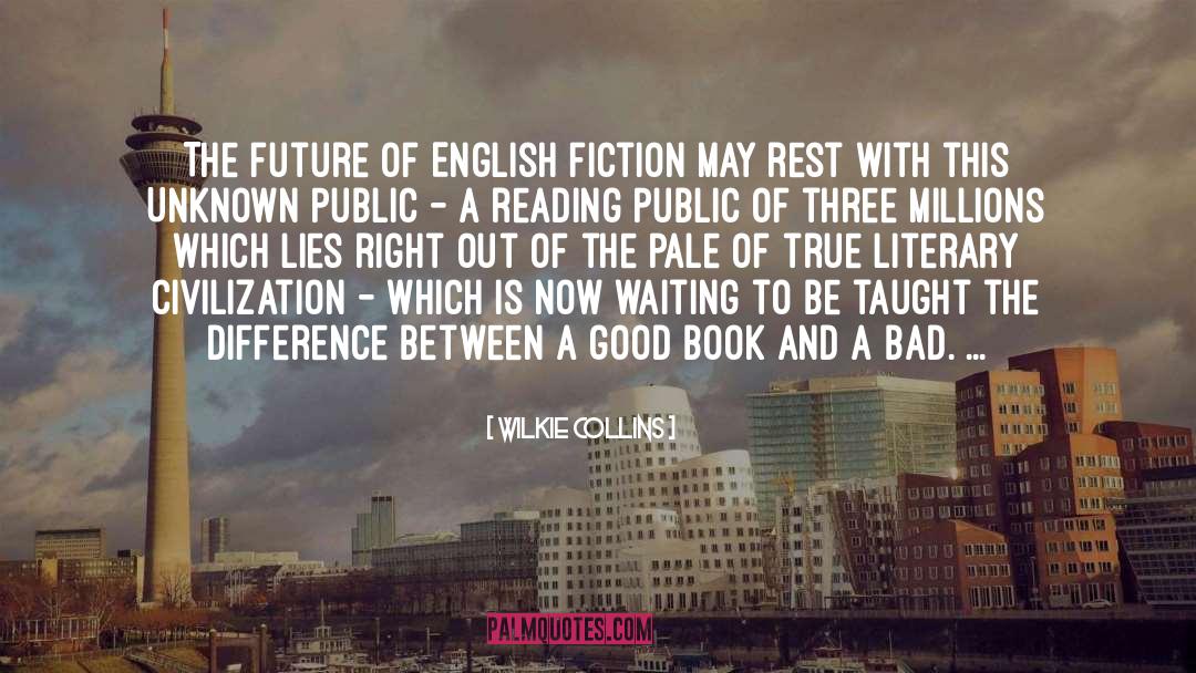 Book Reading quotes by Wilkie Collins