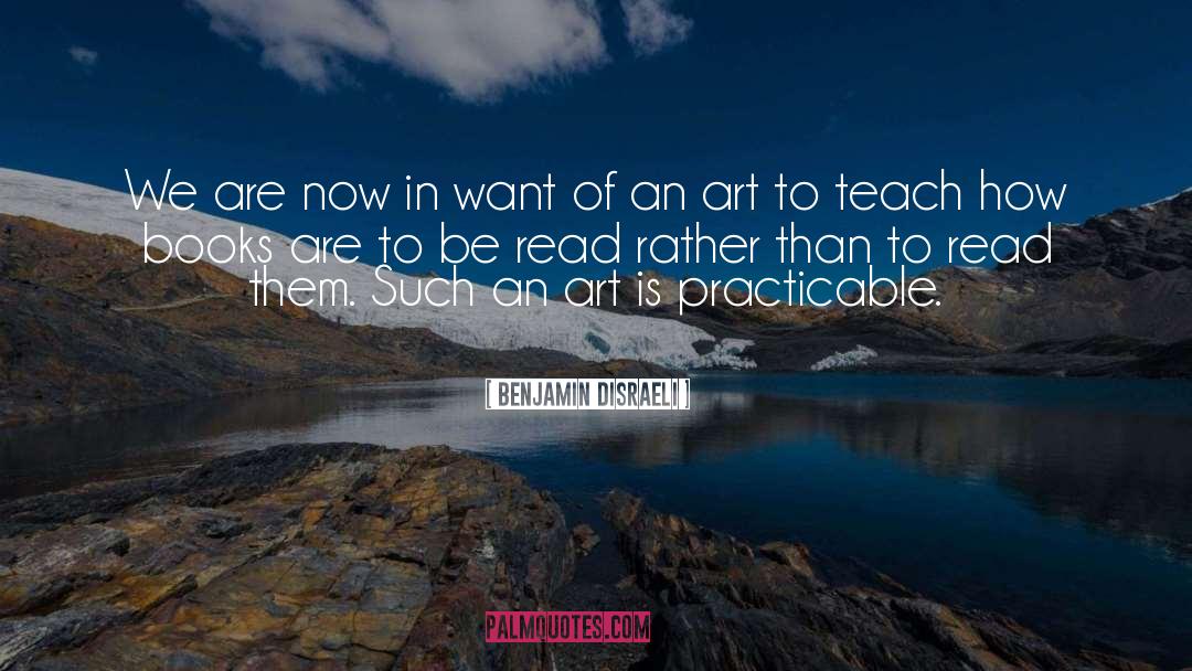 Book Reading quotes by Benjamin Disraeli