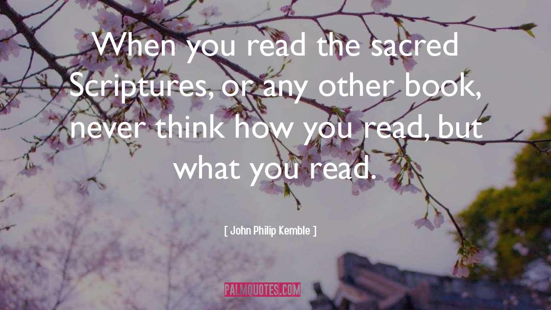 Book Review quotes by John Philip Kemble