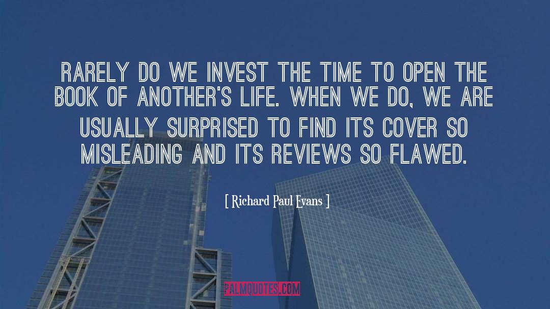 Book Reviews quotes by Richard Paul Evans