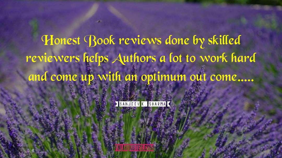 Book Reviews quotes by Sanjeev K. Sharma