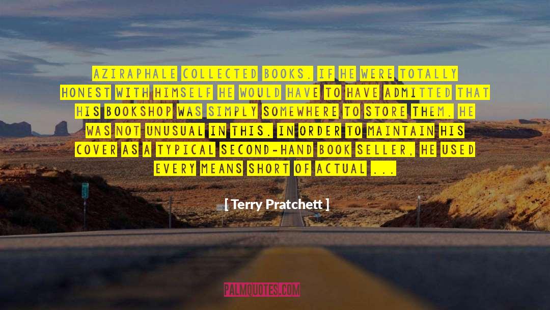 Book Seller quotes by Terry Pratchett