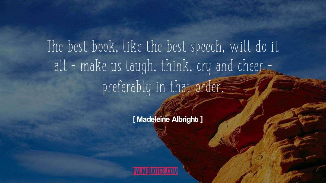 Book Sellers quotes by Madeleine Albright
