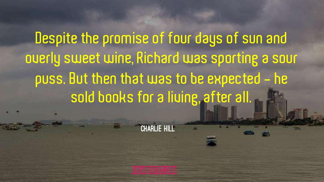 Book Selling quotes by Charlie Hill