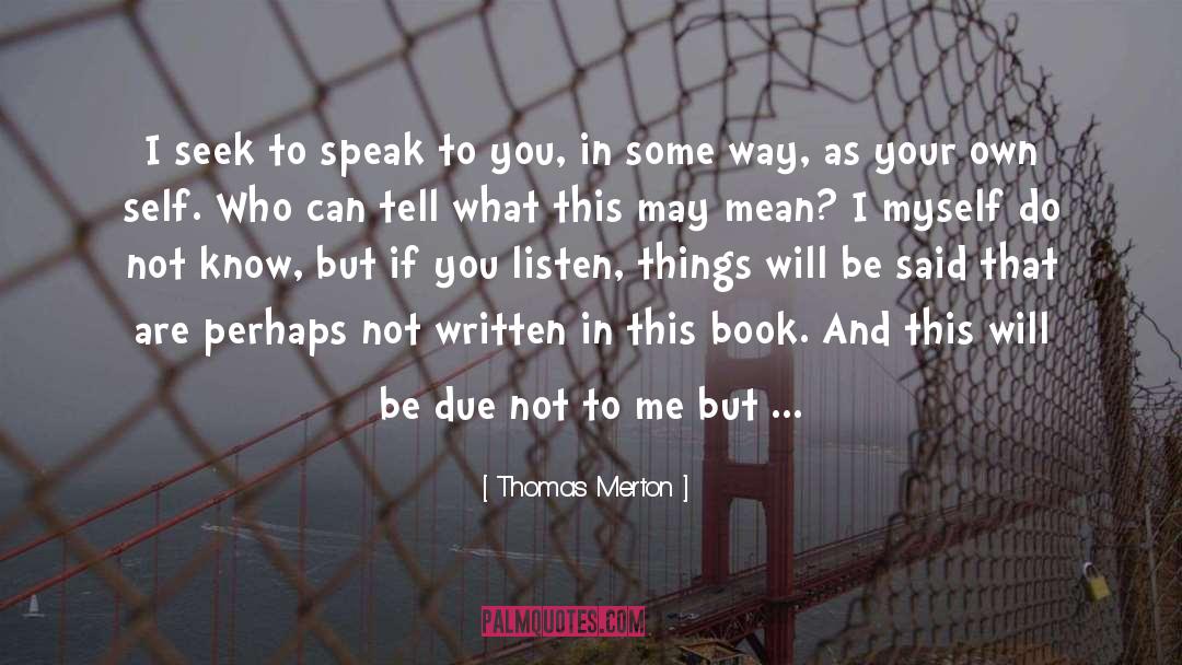 Book Selling quotes by Thomas Merton