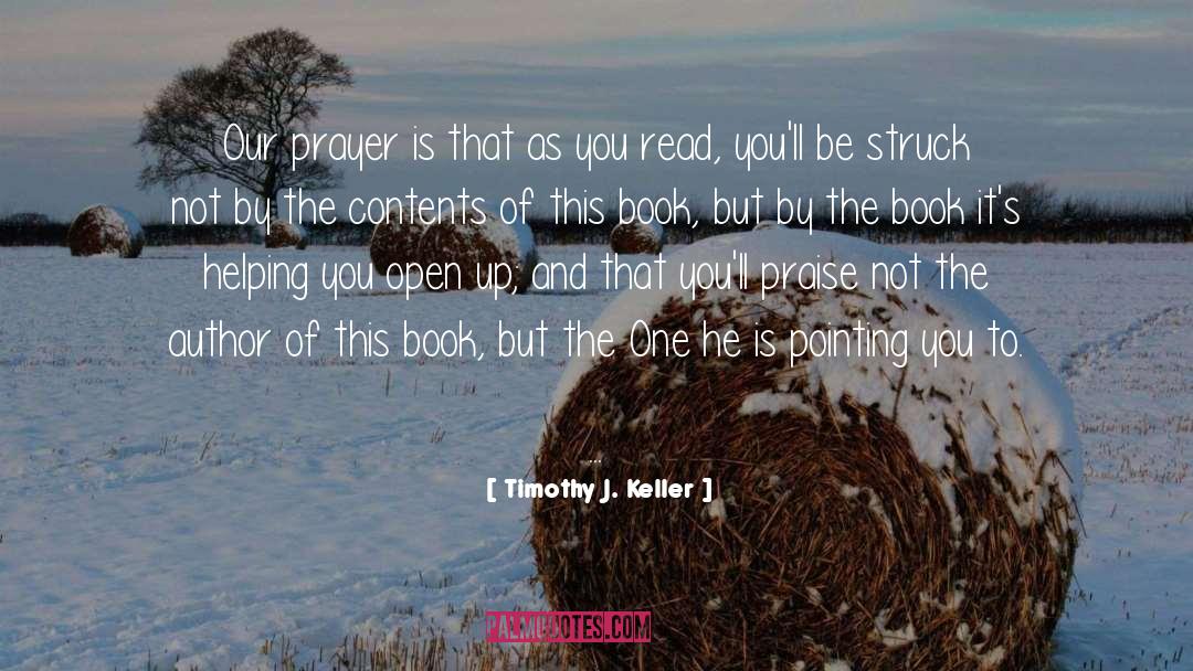 Book Series quotes by Timothy J. Keller
