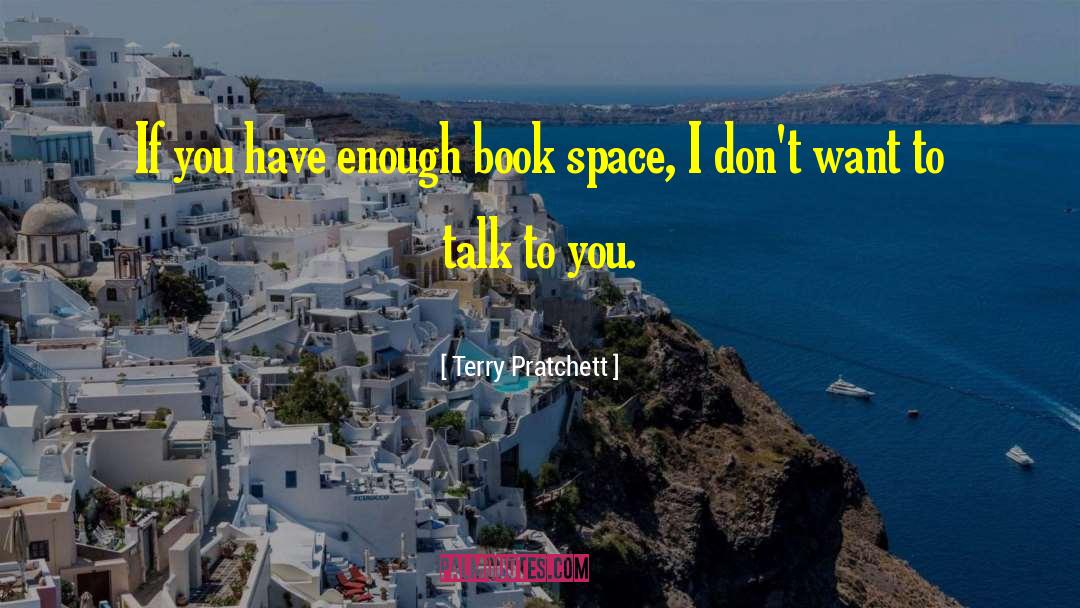 Book Shelves Library quotes by Terry Pratchett
