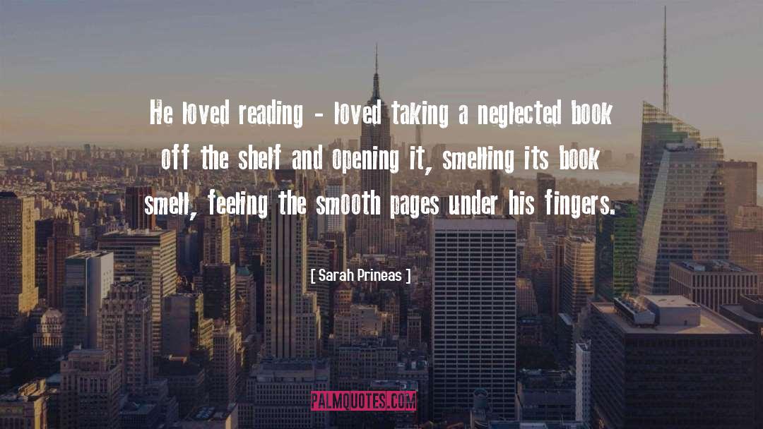 Book Smell quotes by Sarah Prineas