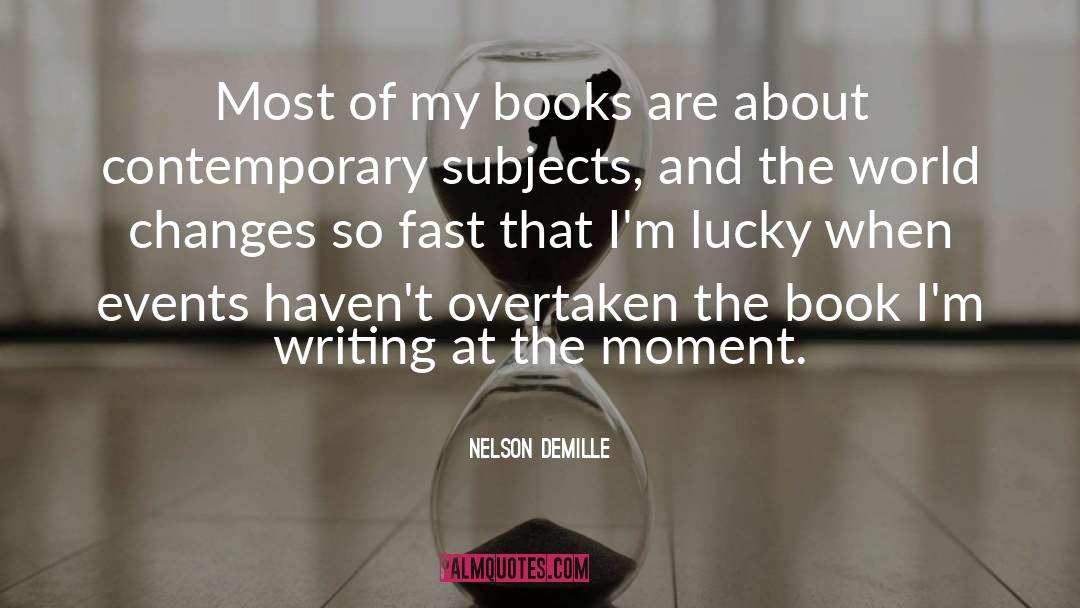 Book Smell quotes by Nelson DeMille