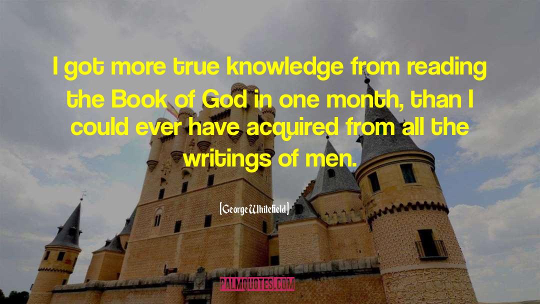 Book Snob quotes by George Whitefield