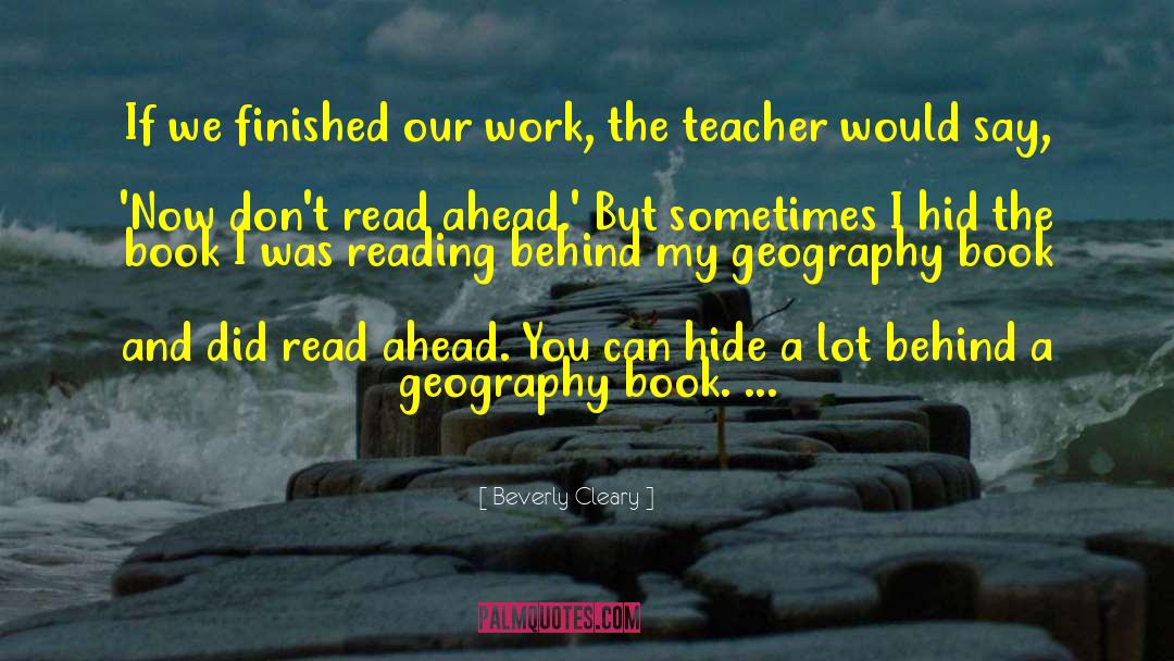 Book Teaser quotes by Beverly Cleary