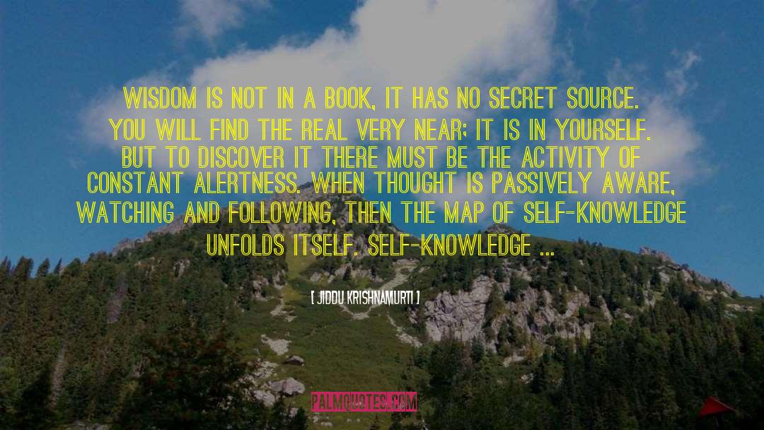 Book The Secret River quotes by Jiddu Krishnamurti