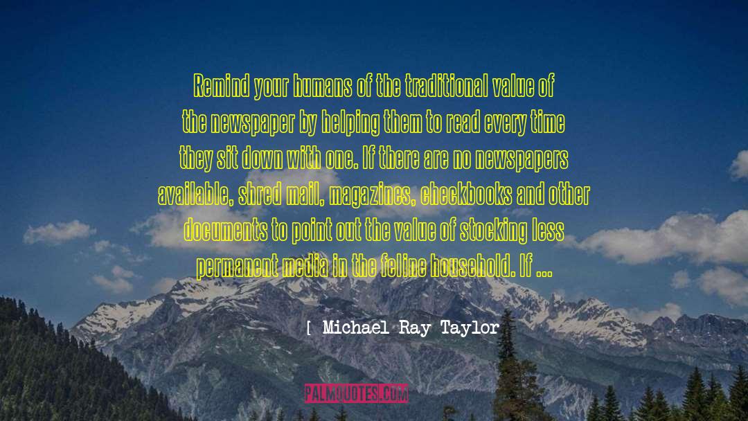 Book Therapy quotes by Michael Ray Taylor