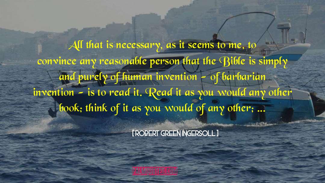 Book Thief quotes by Robert Green Ingersoll