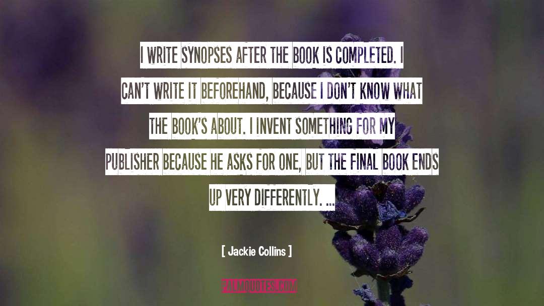 Book Trailers quotes by Jackie Collins