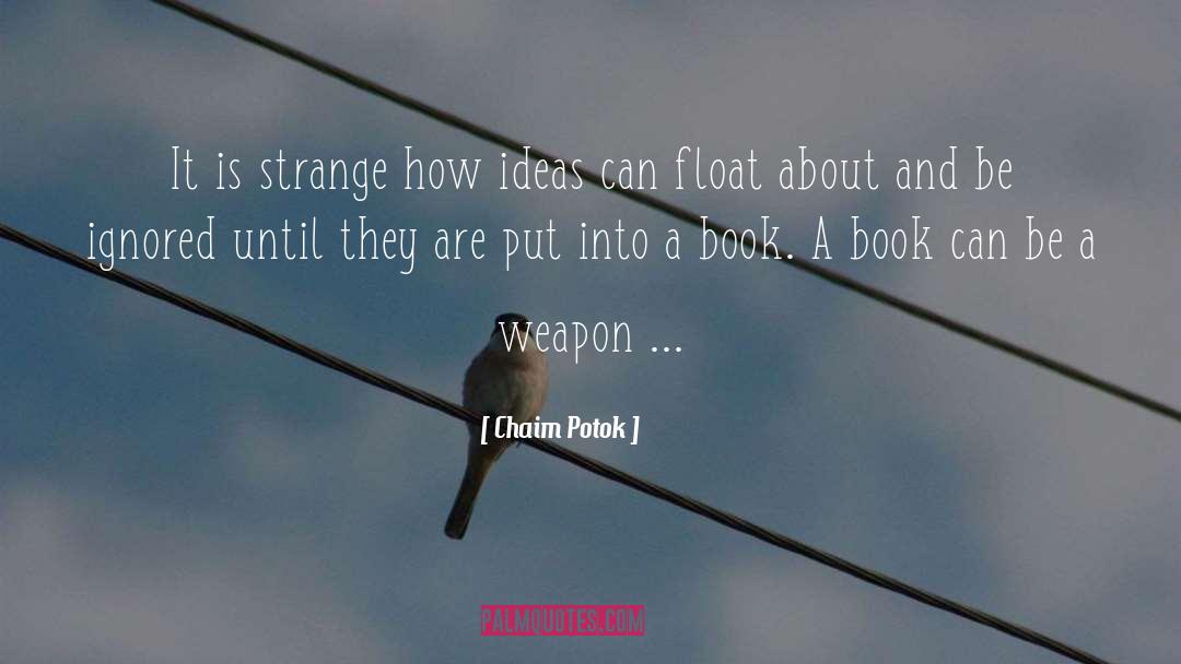 Book Tropes quotes by Chaim Potok