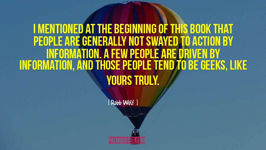 Book Whisperer quotes by Robb Wolf