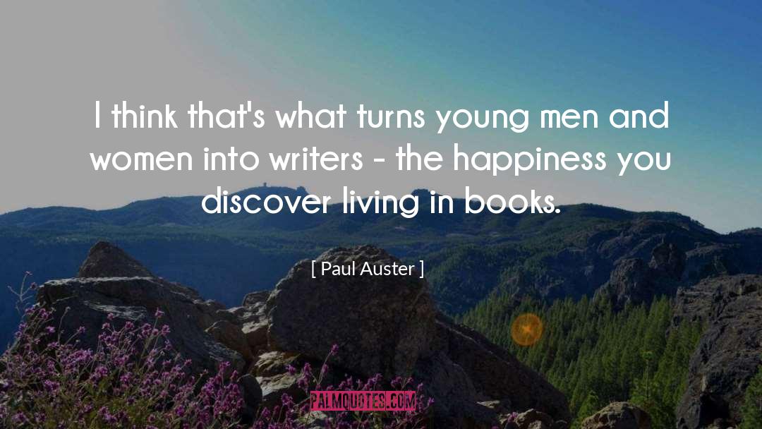 Book Writing quotes by Paul Auster