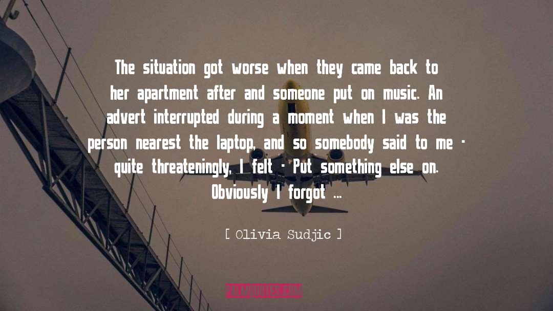 Bookcase quotes by Olivia Sudjic