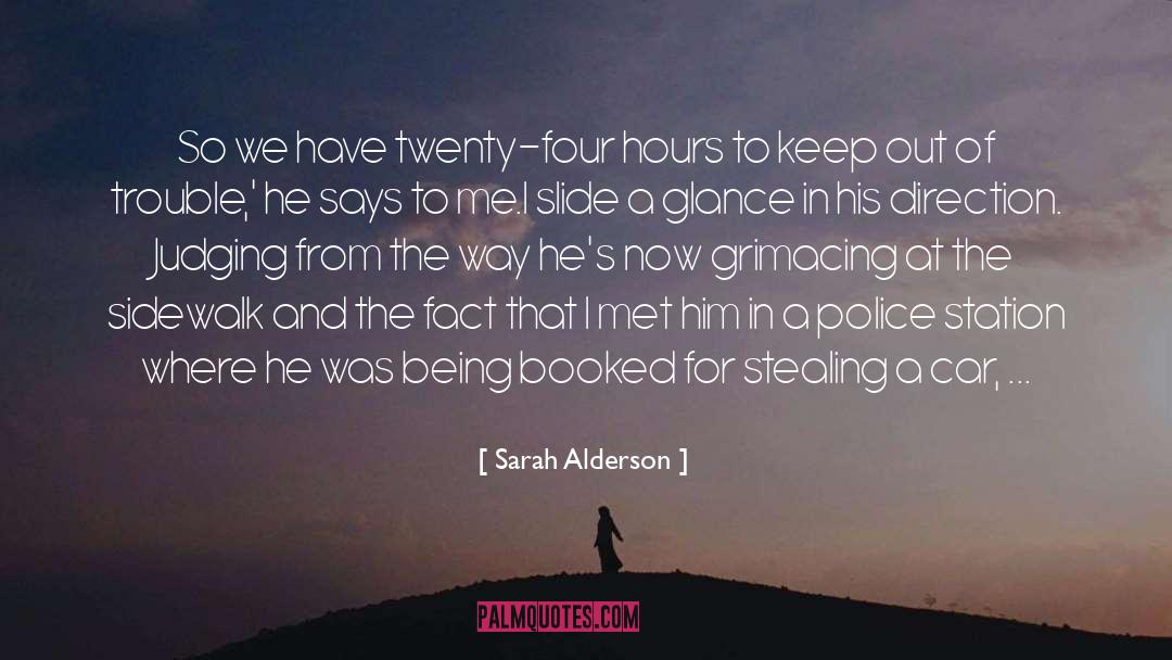 Booked quotes by Sarah Alderson