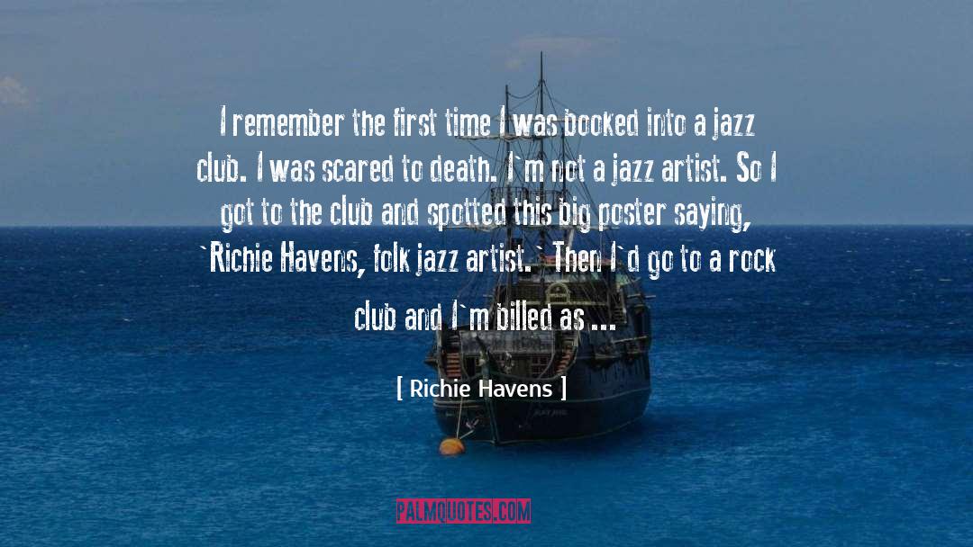 Booked quotes by Richie Havens