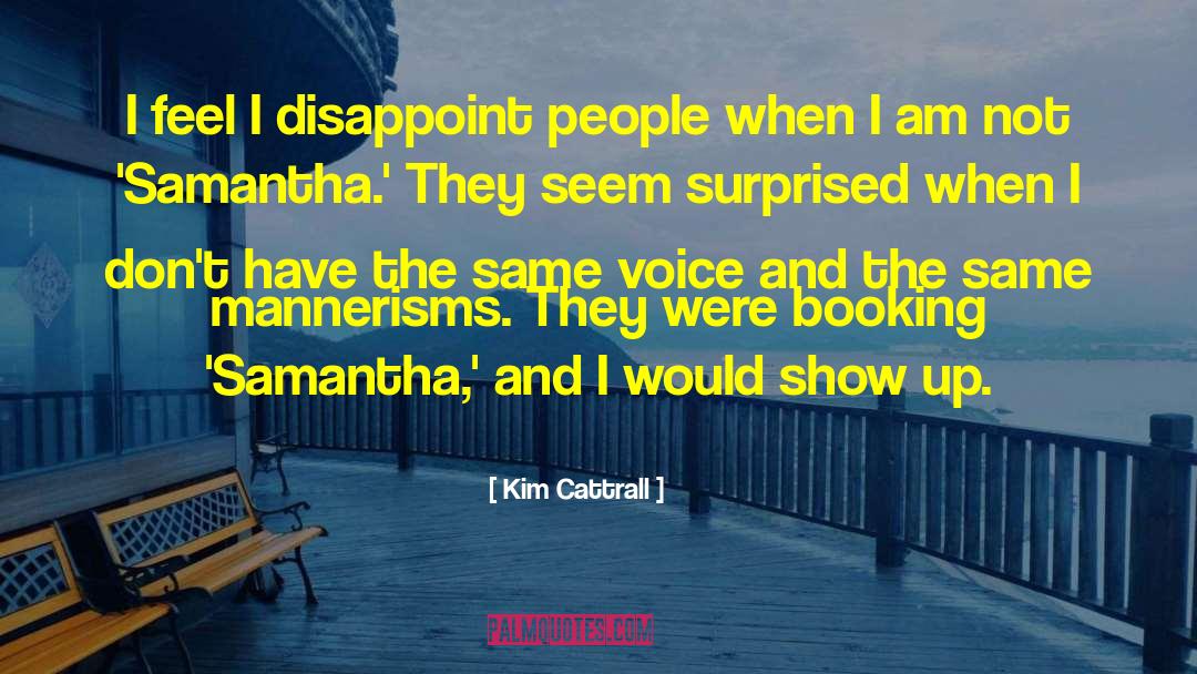 Booking quotes by Kim Cattrall