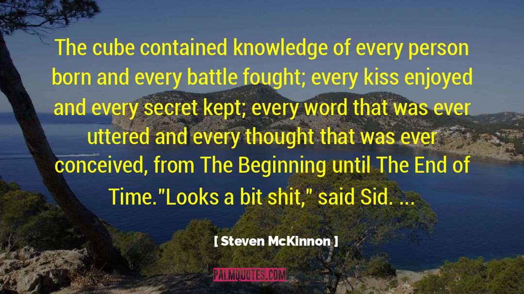 Bookish Humour quotes by Steven McKinnon