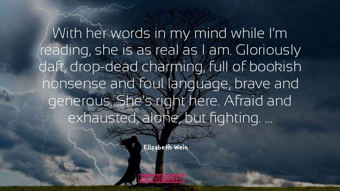 Bookish quotes by Elizabeth Wein