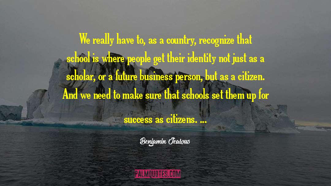 Bookless Schools quotes by Benjamin Jealous