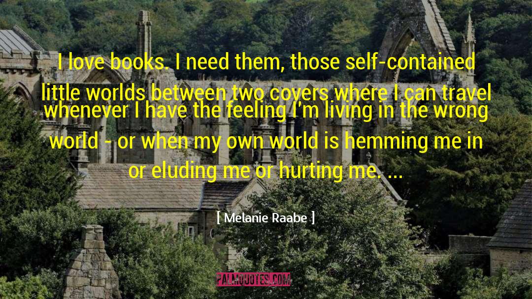 Booklover quotes by Melanie Raabe