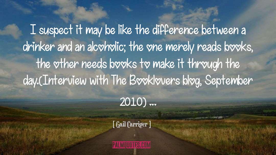 Booklovers quotes by Gail Carriger