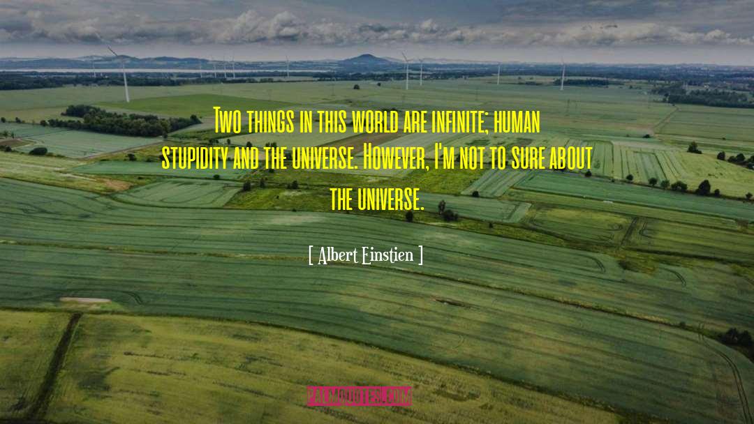 Books About The Universe quotes by Albert Einstien