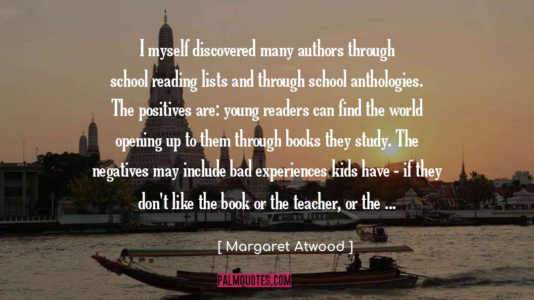 Books And Authors List quotes by Margaret Atwood