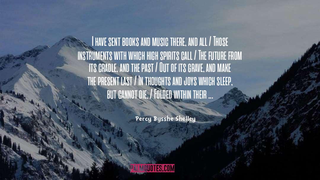 Books And Music quotes by Percy Bysshe Shelley