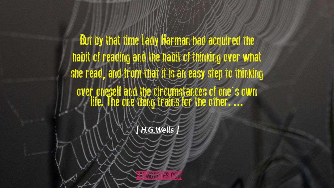 Books And Reading quotes by H.G.Wells