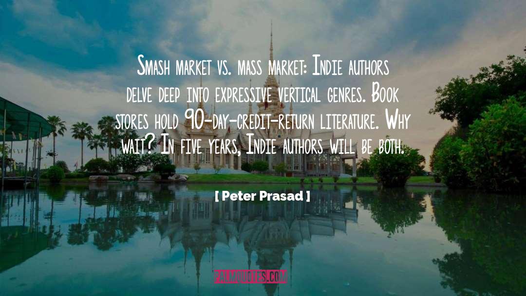 Books Authors Writers quotes by Peter Prasad