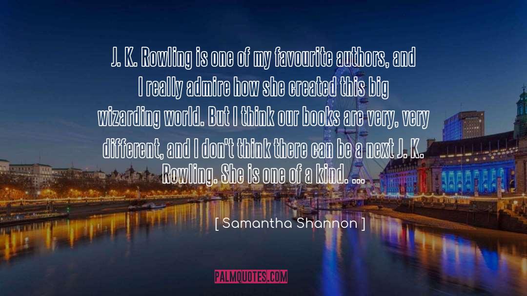 Books Authors Writers quotes by Samantha Shannon