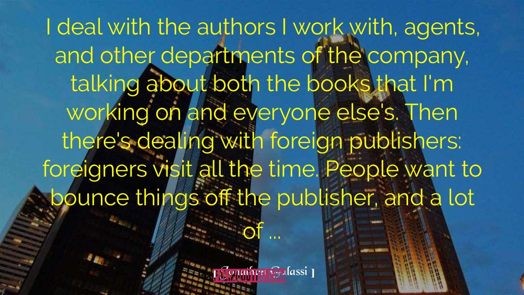 Books Authors Writers quotes by Jonathan Galassi