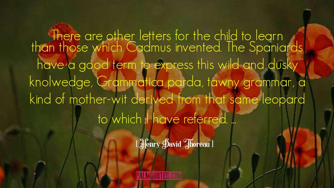 Books For Children quotes by Henry David Thoreau