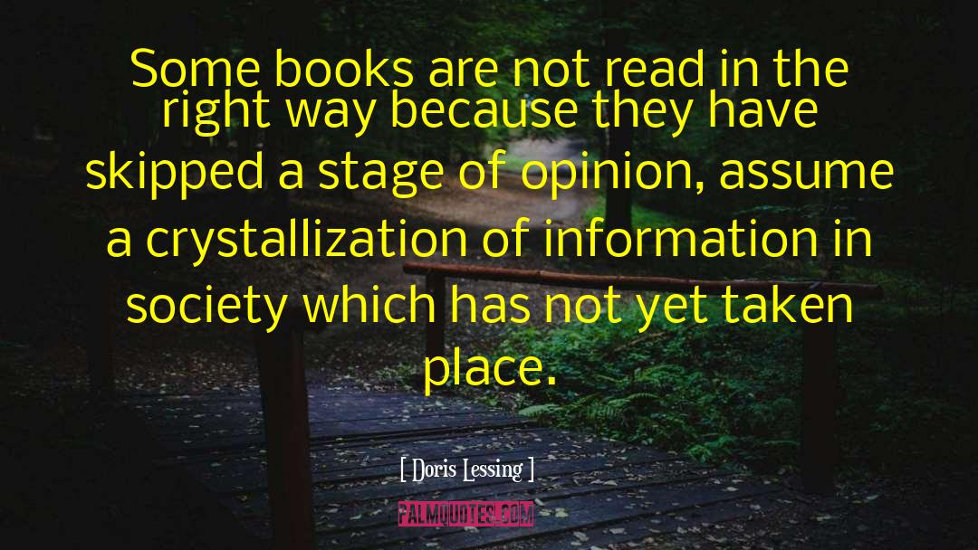 Books Influence quotes by Doris Lessing