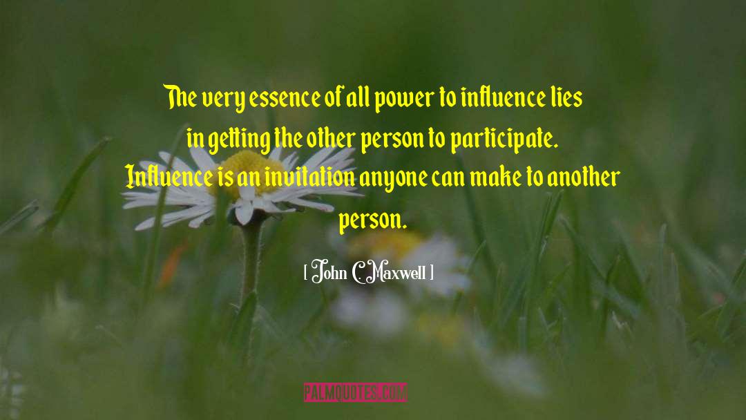 Books Influence quotes by John C. Maxwell