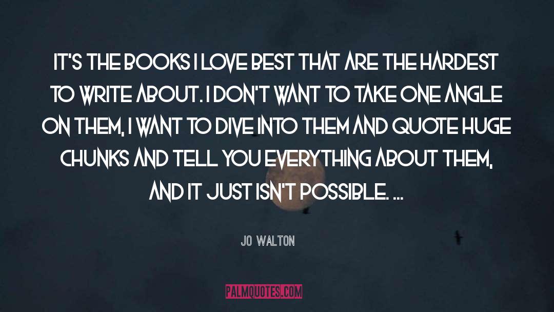 Books quotes by Jo Walton