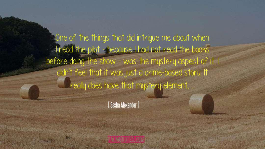 Books Set In Indiana quotes by Sasha Alexander