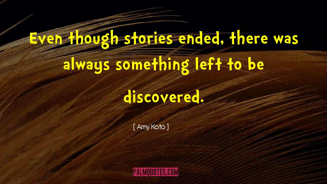 Books Stories quotes by Amy Koto
