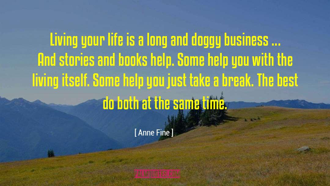 Books Stories quotes by Anne Fine