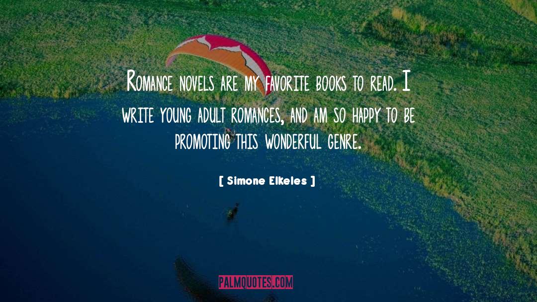 Books To Read quotes by Simone Elkeles
