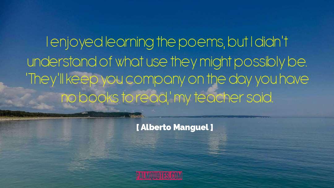 Books To Read quotes by Alberto Manguel